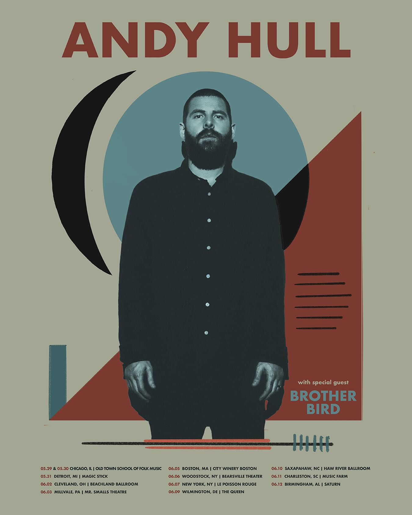 Andy Hull Tour Poster 2026